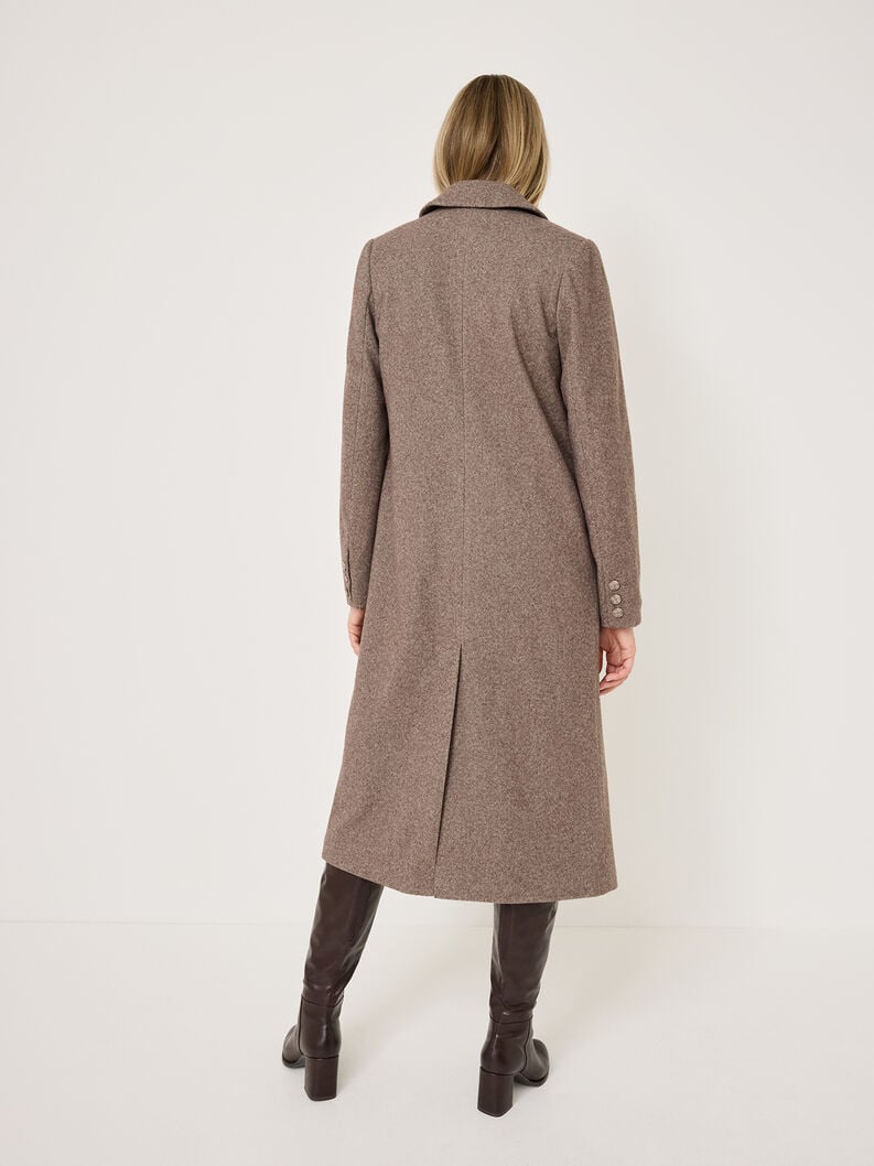 manteau brun - taw1040-73213 acheter tamaris vestes manteaux en ligne